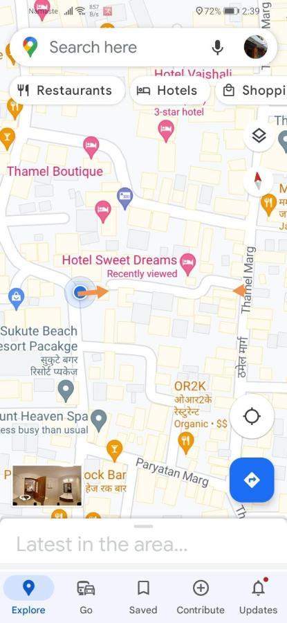 Hotel Sweet Dreams Kathmandu Exterior photo
